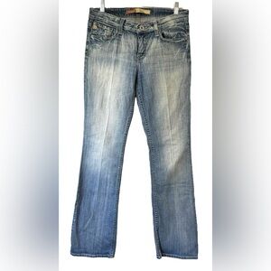 Big Star Jeans Women's Hazel Curvey Fit  Low Rise Size 29Long Light Wash